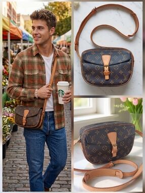 Louis Vuitton Monogram Jeune Fille PM Crossbody Vintage 1990 PRISTINE ✨️